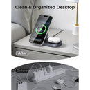Ugreen Zapic Series 2-in-1 Magnetic Wireless Charger (Gray) (W751/85400)
