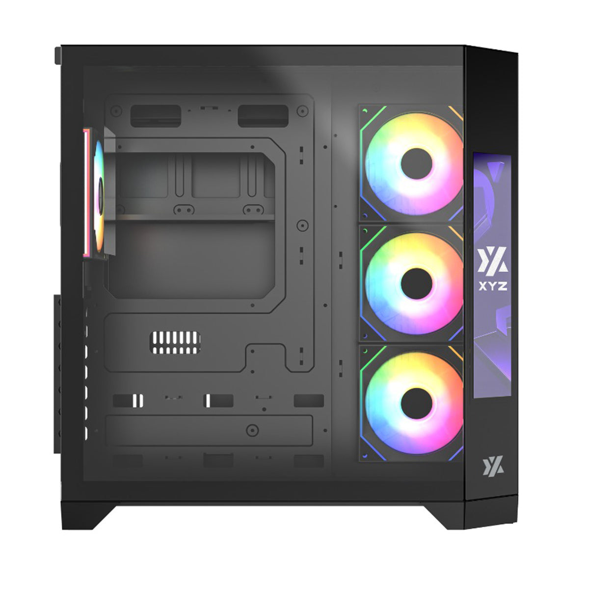 XYZ Neutron ATX 2D Glass Panoramic Tempered Glass PC Case