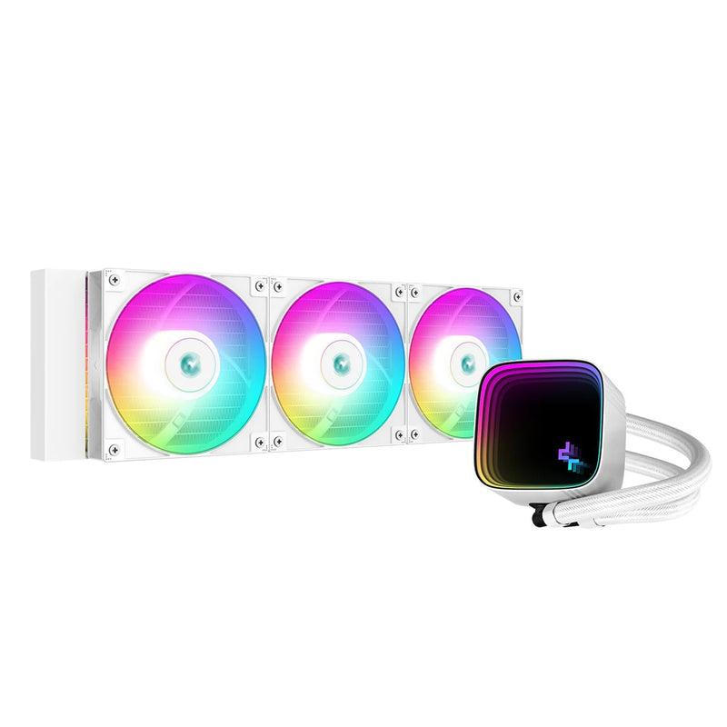 Deepcool LS720 WH Premium 360MM Liquid CPU Cooler (White)