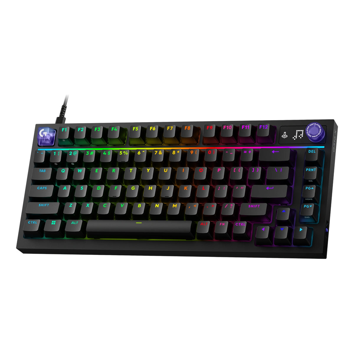 Logitech G316 X 75 Wired Mechanical Gaming Keyboard (Black Tactile) (920-014293)