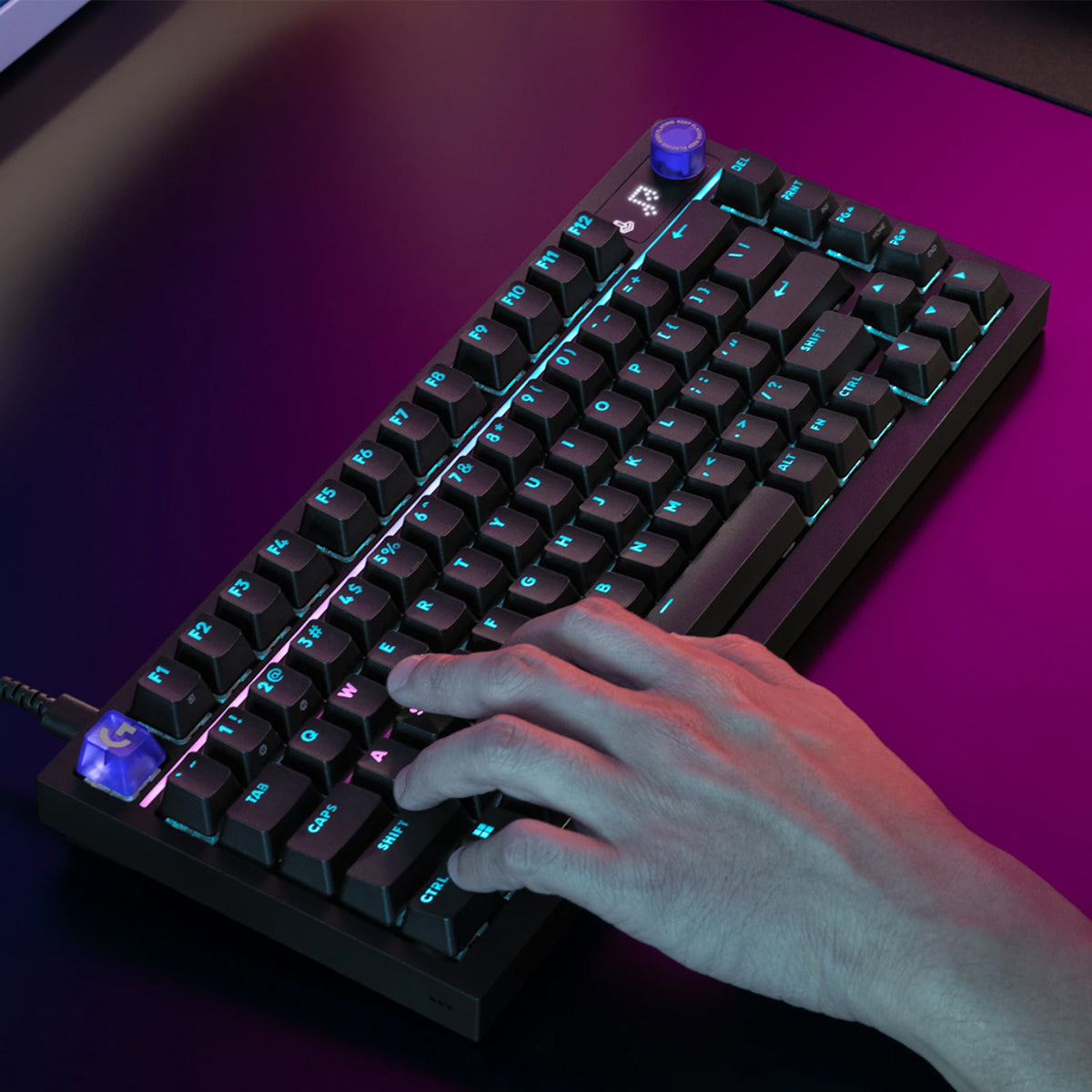 Logitech G316 X 75 Wired Mechanical Gaming Keyboard (Black Tactile) (920-014293)