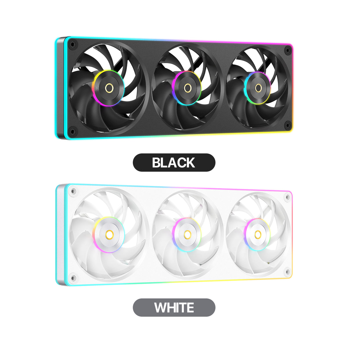 Ocypus Sigma F36 ARGB 360mm Integrated ARGB Suspended Illuminated Fan Hub