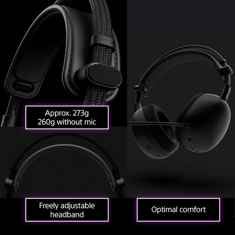 Sony Inzone H9 II Wireless Noise Cancelling Gaming Headset (Black, White)