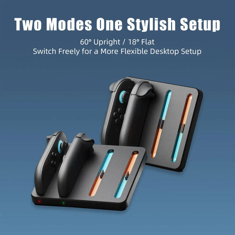 Skull & Co. Joy-Con Charging Dock for Nintendo Switch 2 (Black)