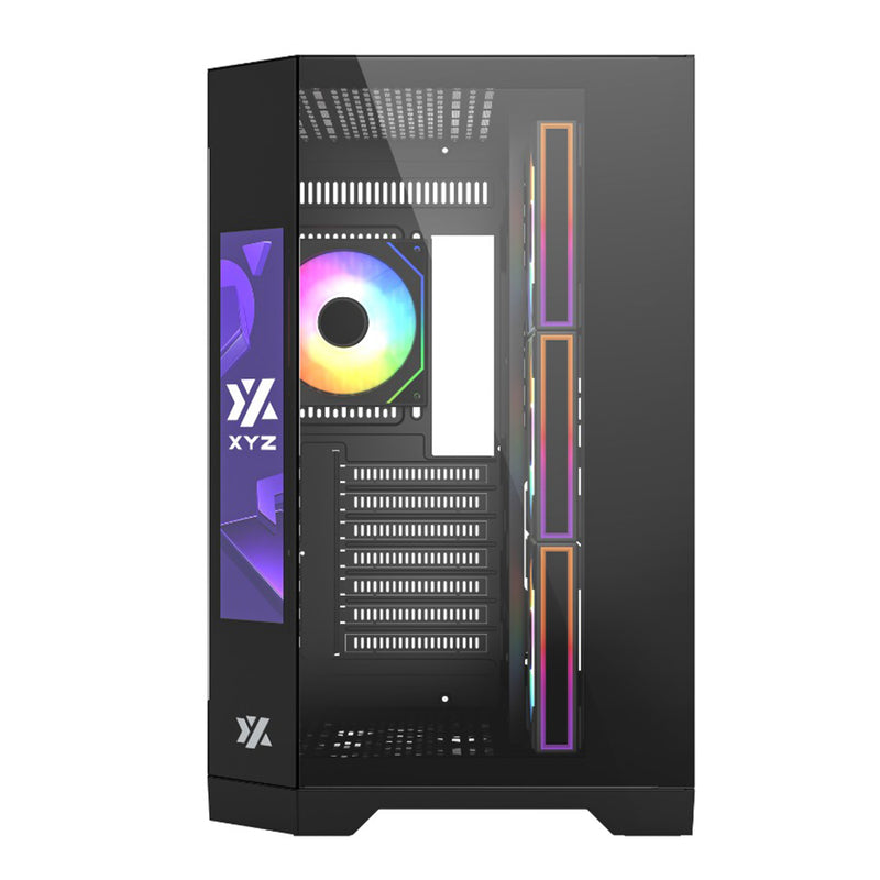 XYZ Neutron ATX 2D Glass Panoramic Tempered Glass PC Case