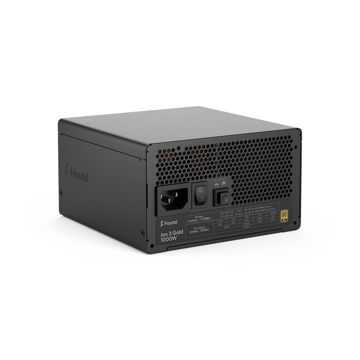Fractal Design Ion 3 Gold 1000W Fully Modular Power