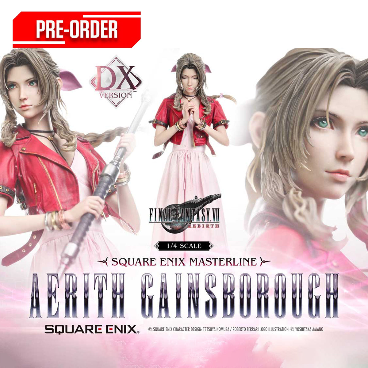 Square Enix Masterline Final Fantasy VII Rebirth 1/4 Scale - Aerith Gainsborough