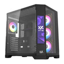 XYZ Neutron ATX 2D Glass Panoramic Tempered Glass PC Case