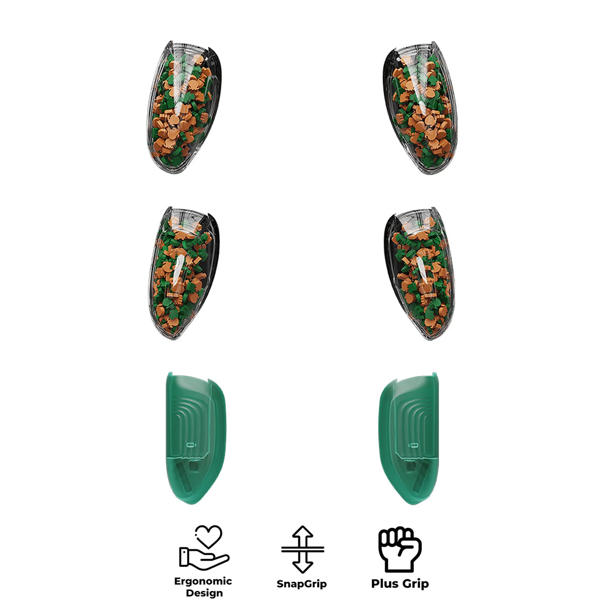 Skull & Co. Replacement Grip Set for Nintendo Switch 2 