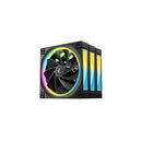 DeepCool FL12R 3-in-1 3x120mm Unique ARGB Fans (Black, White)