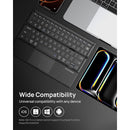 Harmonica Z01 Tri-Fold Keyboard with Touchpad (Black)