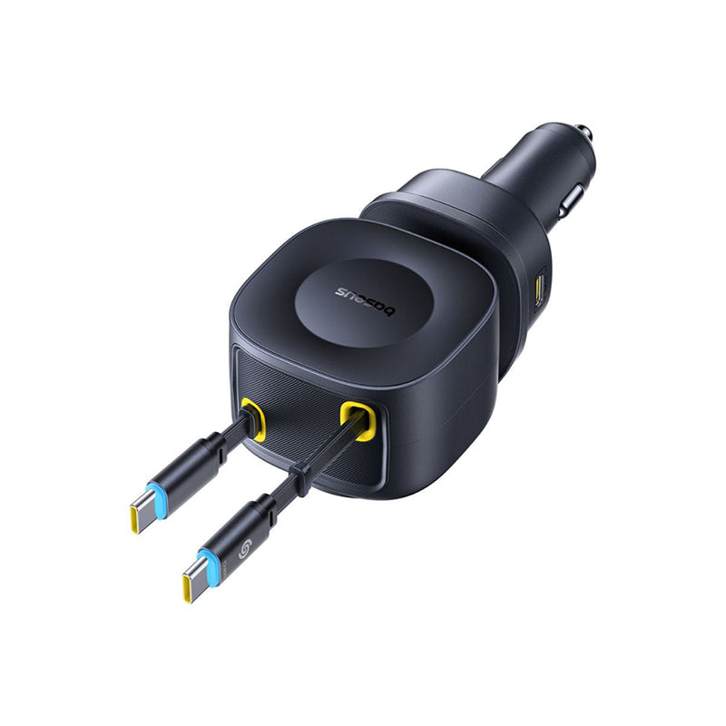 Baseus PrimeTrip VR2 Max Car Charger with Retractable Cable 