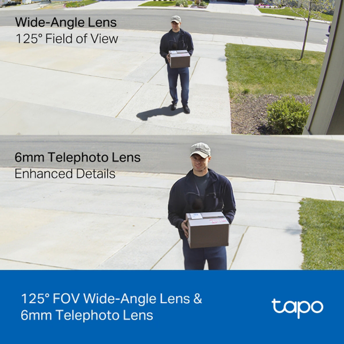 TP-Link Tapo C246D Indoor/Outdoor Dual Lense Pan/tilt Security Camera