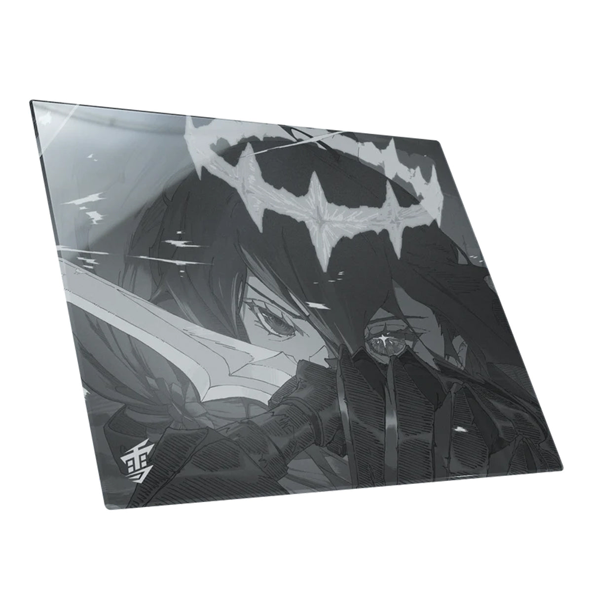 Yuki Aim Monokuro Glass Mousepad
