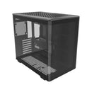 Cooler Master Elite 600 TG ATX Mid-Tower PC Case with USB-C Port (Black) 