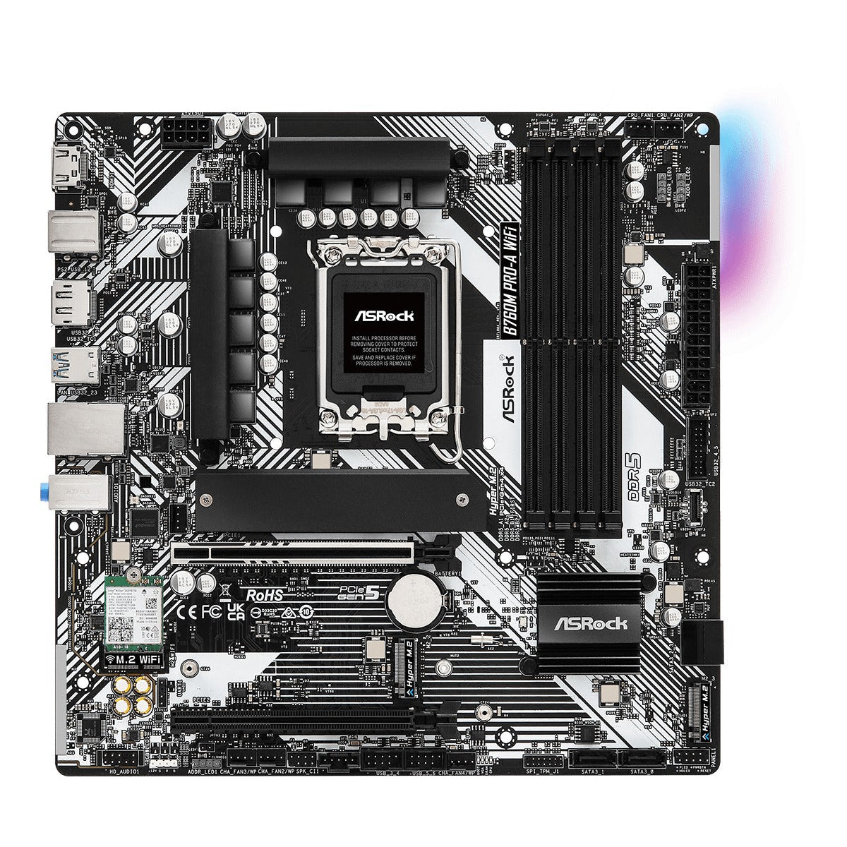 ASRock B760M Pro-A WiFi Motherboard
