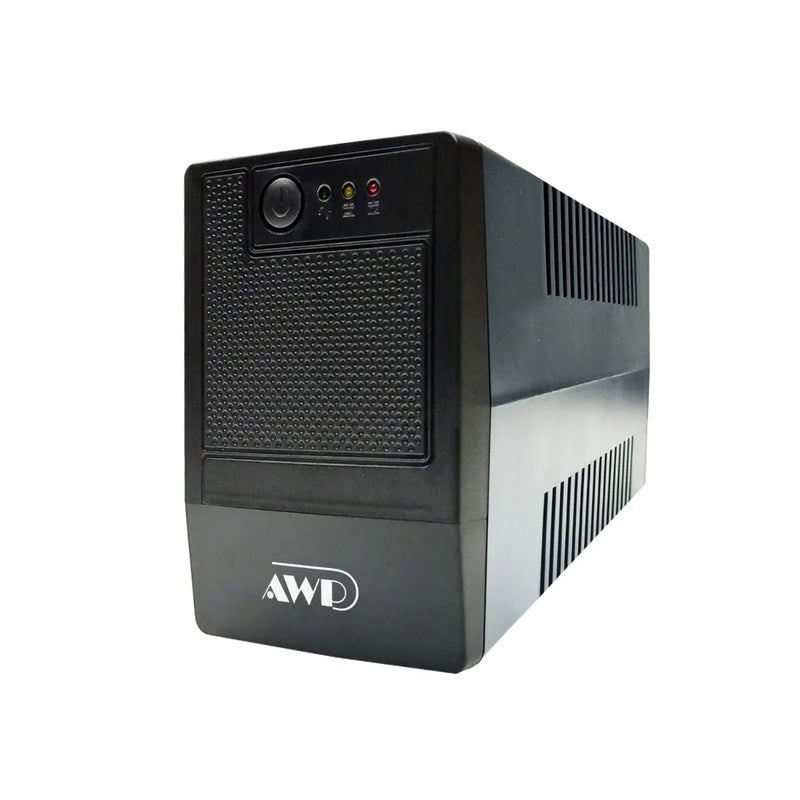 AWP Aide Single-Phase 650VA 390W Line-Interactive UPS with Stabilizer