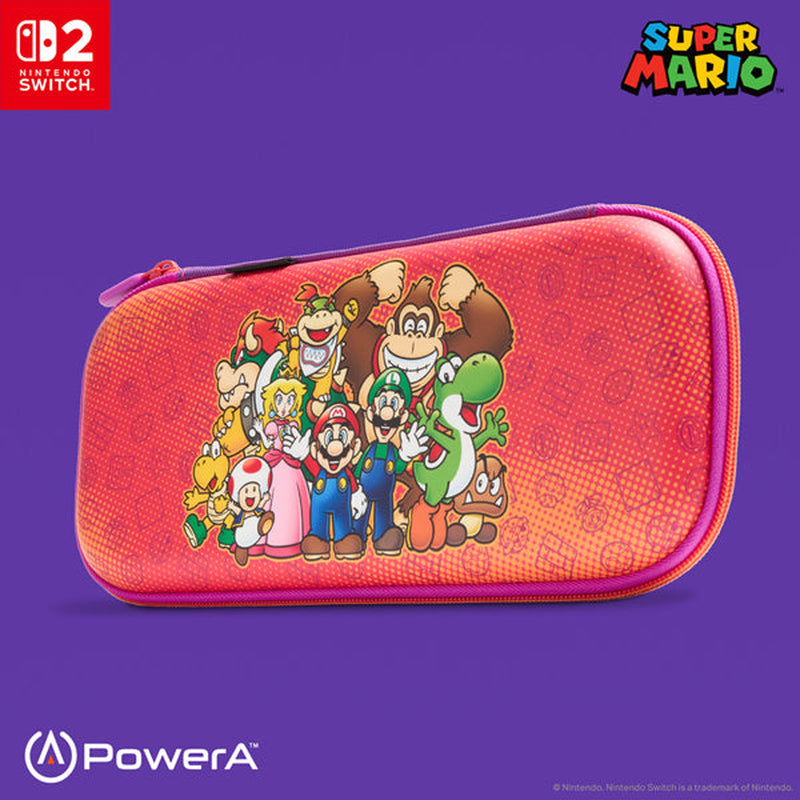 PowerA Slim Case for Nintendo Switch 2 (Mario and Friends)