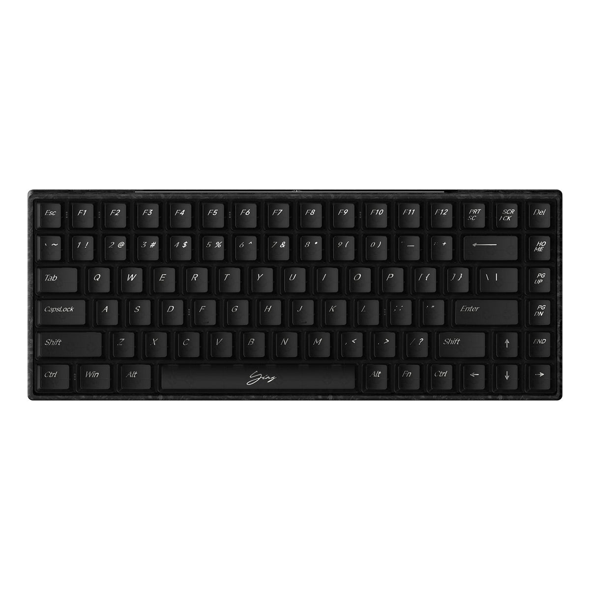 Mouse YING75 Carbon Fiber Keyboard Nightfall Switch (Custom Gateron)