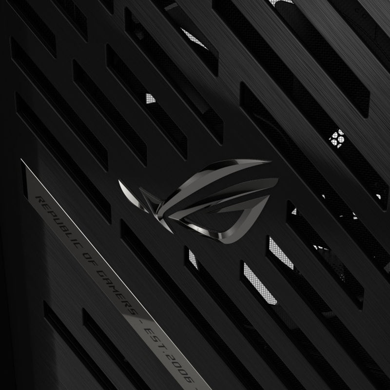 Asus ROG Strix Helios II GX601S EATX Mid-Tower PC Gaming Case with Dual Tempered Glass Side Panels 