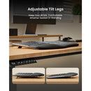 ProtoArc EKM01 Plus Dual Mode Full Size Ergonomic Keyboard Mouse Combo