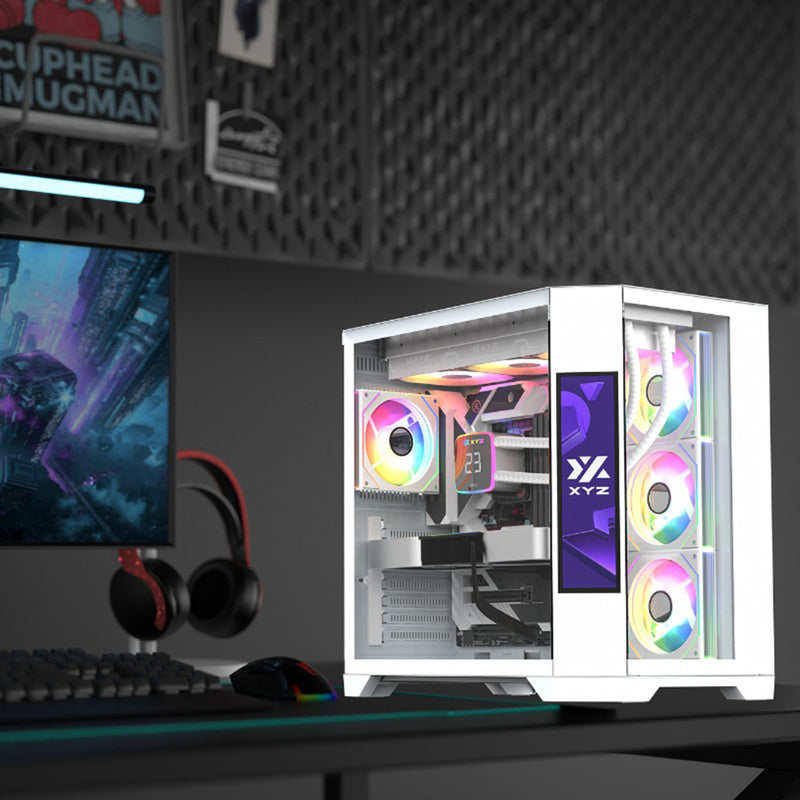XYZ Neutron ATX 2D Glass Panoramic Tempered Glass PC Case