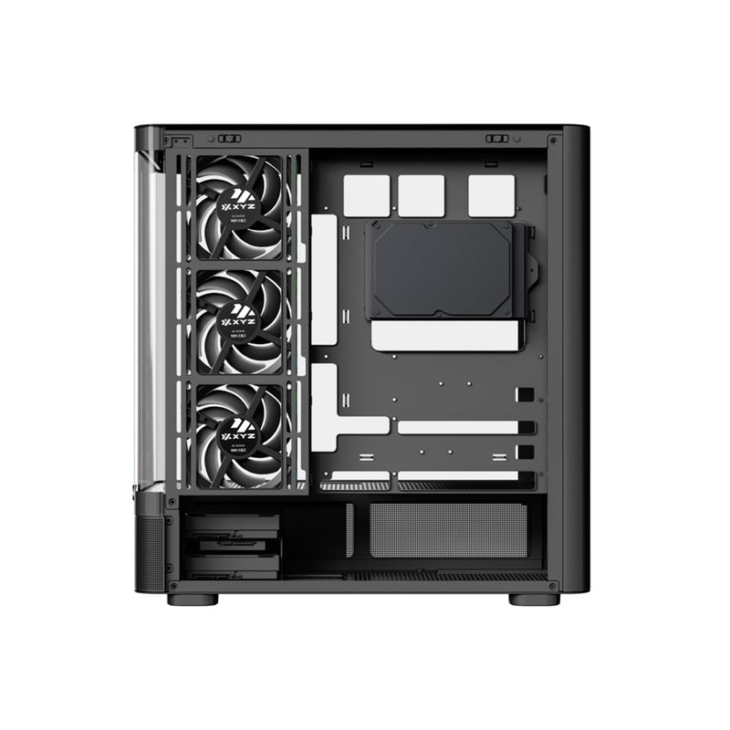XYZ Quantum Pro ATX Curved Glass Panoramic PC Case 