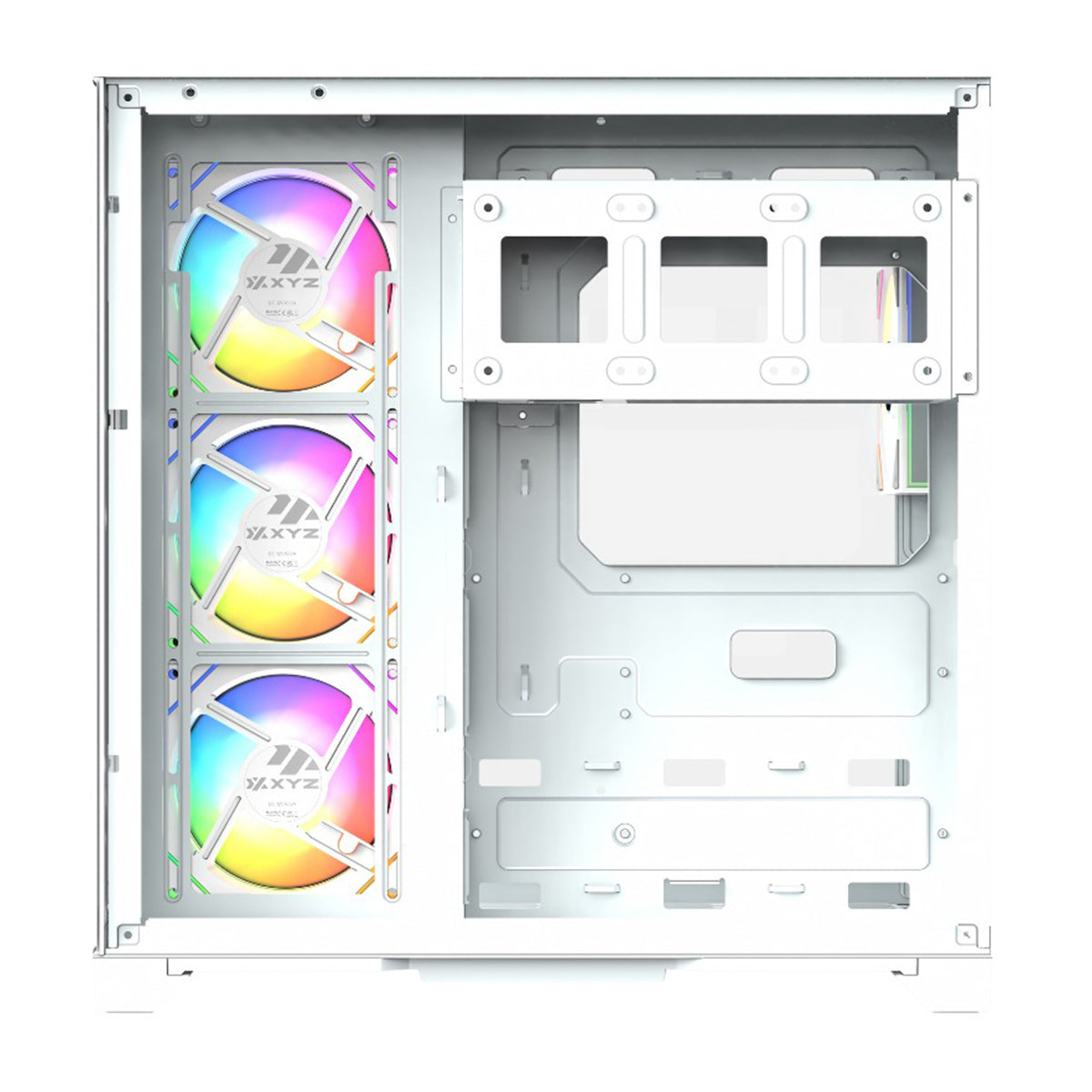 XYZ Neutron ATX 2D Glass Panoramic Tempered Glass PC Case