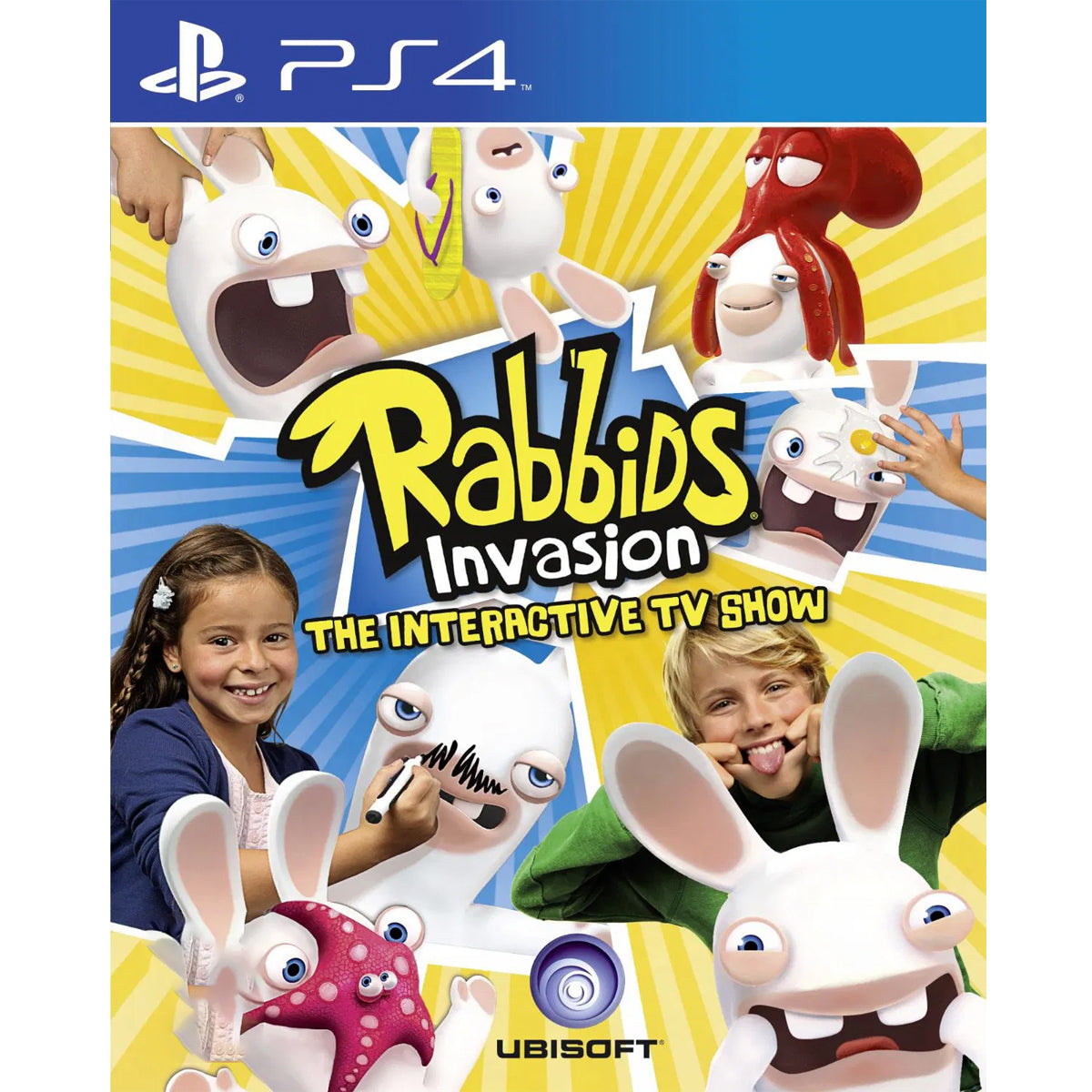 PS4 RABBIDS INVASION THE INTERACTIVE TV SHOW ALL