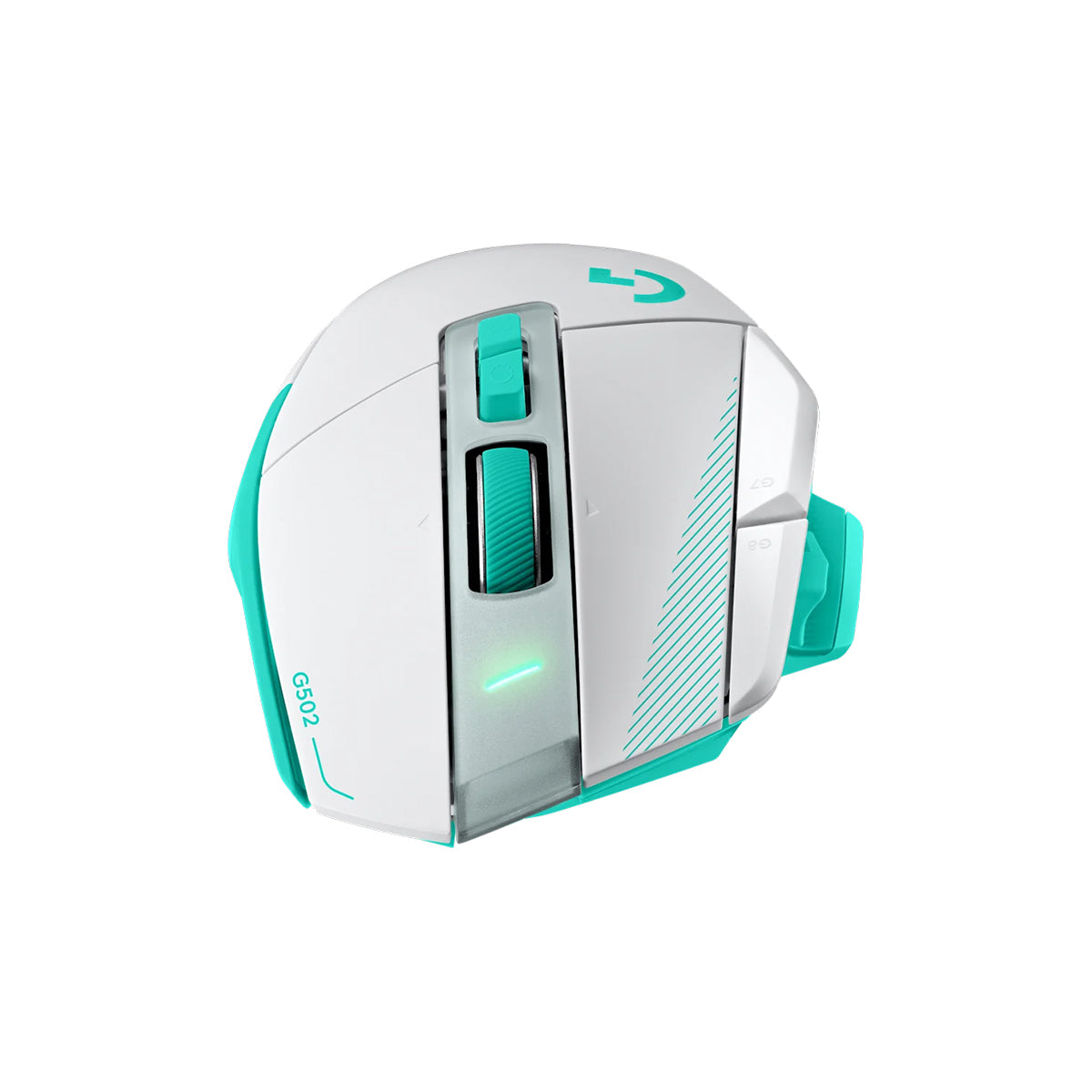 Logitech G502 X Plus Lightspeed Wireless RGB Gaming Mouse (Black, White, Dark Lila, Mint)