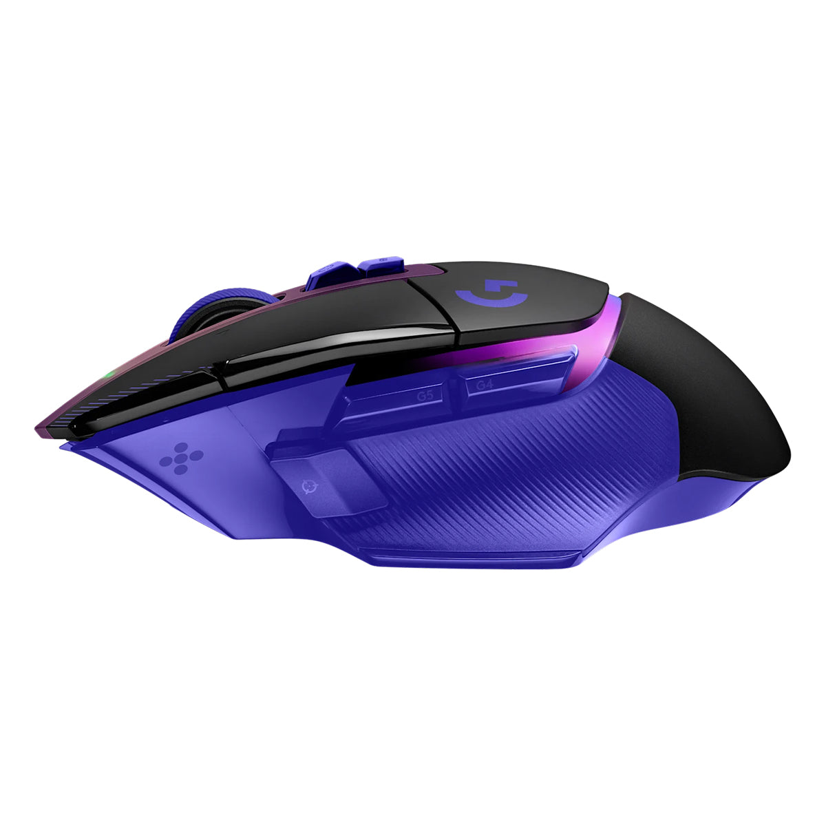 Logitech G502 X Plus Lightspeed Wireless RGB Gaming Mouse (Black, White, Dark Lila, Mint)