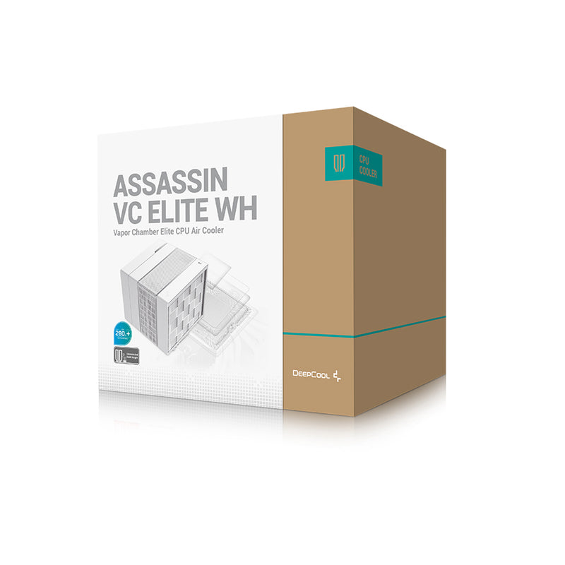 DeepCool Assassin VC Elite WH Vapor Chamber CPU Air Cooler (White) 
