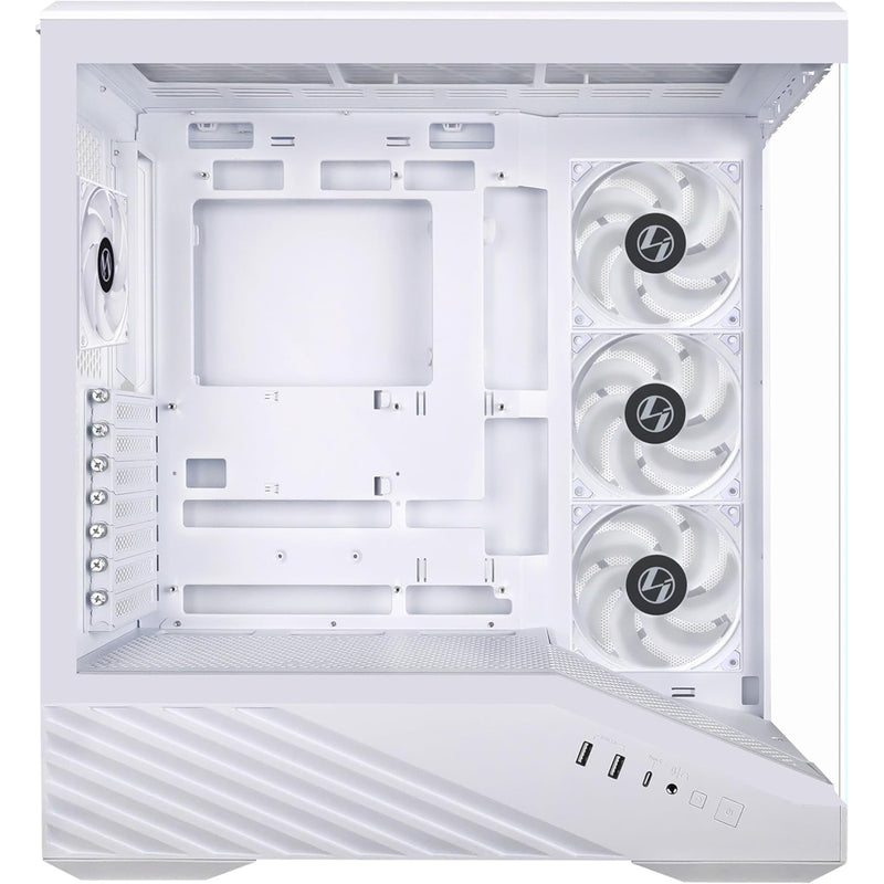 Lian Li V100 Vector ATX Mid-Tower Case (White) (G99.V100W.00)