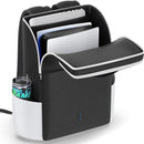 LVVIL Carrying Case Travel Bag for PS5 (Black, Black/ White)