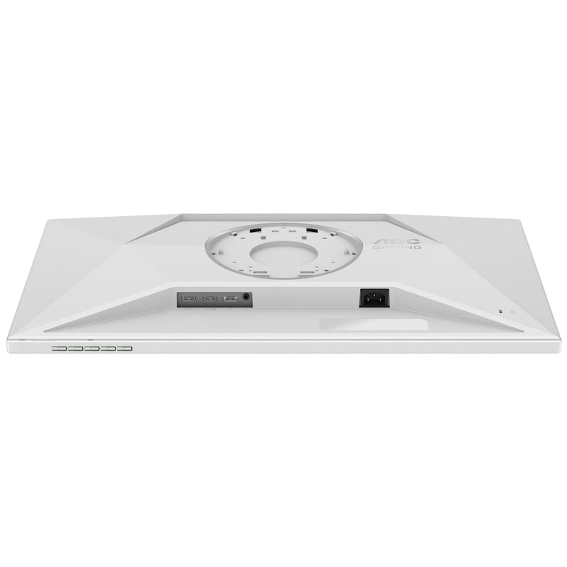 AOC Q27G4SL/WS/69 27" QHD (2560x1440) 320Hz 0.3ms MPRT/1ms GTG Fats IPS Circular Polarized Gaming Monitor with Tilt, Height, Swivel & Pivot Adjustment (White/Silver)