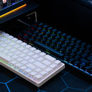 MonsGeek FUN68 HE White Tri-Mode RGB Mechanical Keyboard