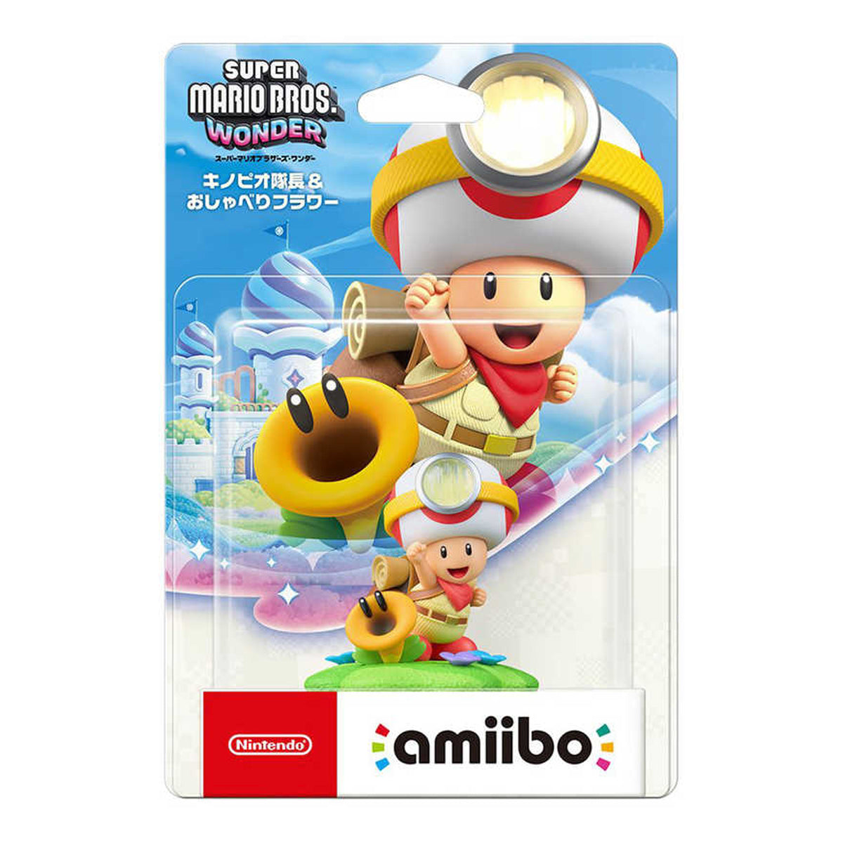 Nintendo Amiibo Super Mario Bros. Wonder Poplin & Prince Florian (JPN)