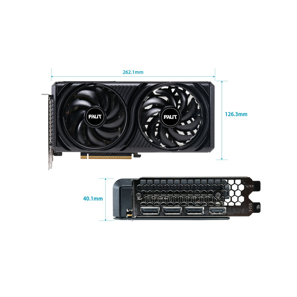 Palit GeForce RTX 5060 Infinity 2 OC 8GB GDDR7 Graphics Card