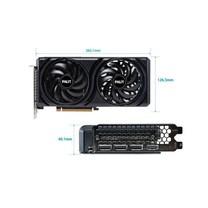 Palit GeForce RTX 5060 Infinity 2 OC 8GB GDDR7 Graphics Card