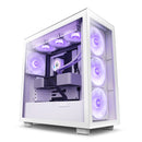 NZXT H7 Elite Premium Mid-Tower Case (Matte White)