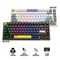 Onikuma G58 82-Key RGB Wired Hot-Swappable Mechanical Keyboard (Black, White) (Tea Axis Switch)