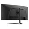 ViewSonic VX3418C-2K 34" UWQHD (3440x1440) 180Hz 1ms MPRT VA Curved Gaming Monitor with Tilt, Height & Swivel Adjustment