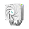 DeepCool AK500S Digital SE WH CPU Cooler with a Status Display (White) 