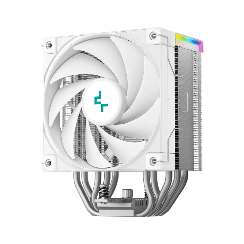 DeepCool AK500S Digital SE WH CPU Cooler with a Status Display (White) 