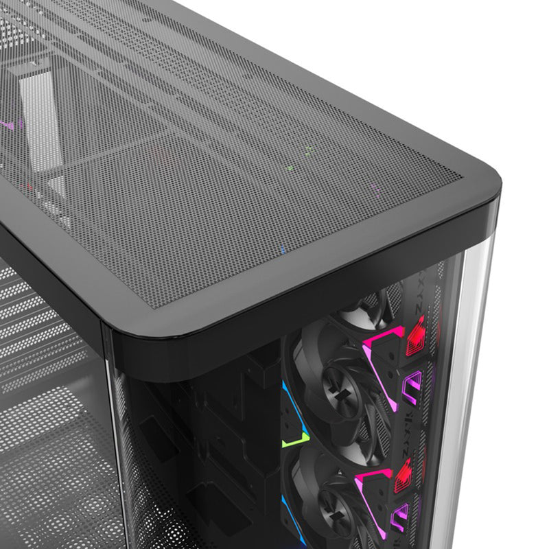 XYZ Quantum Pro ATX Curved Glass Panoramic PC Case 