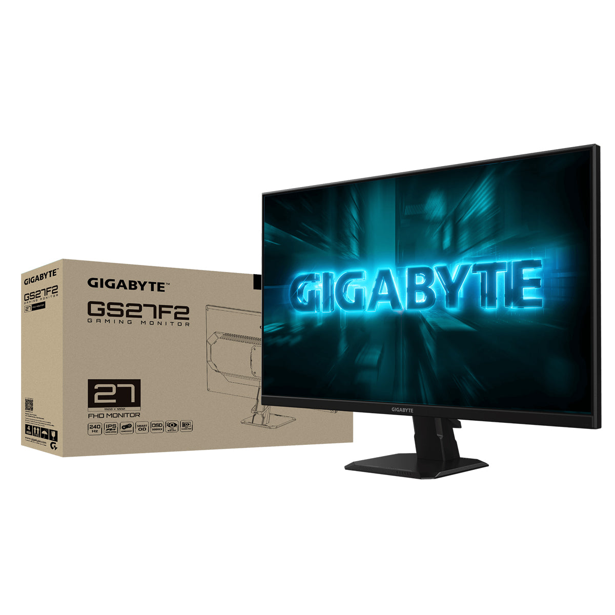 Gigabyte GS27F2 27" FHD (1920x1080) 240Hz 1ms MPRT IPS Gaming Monitor