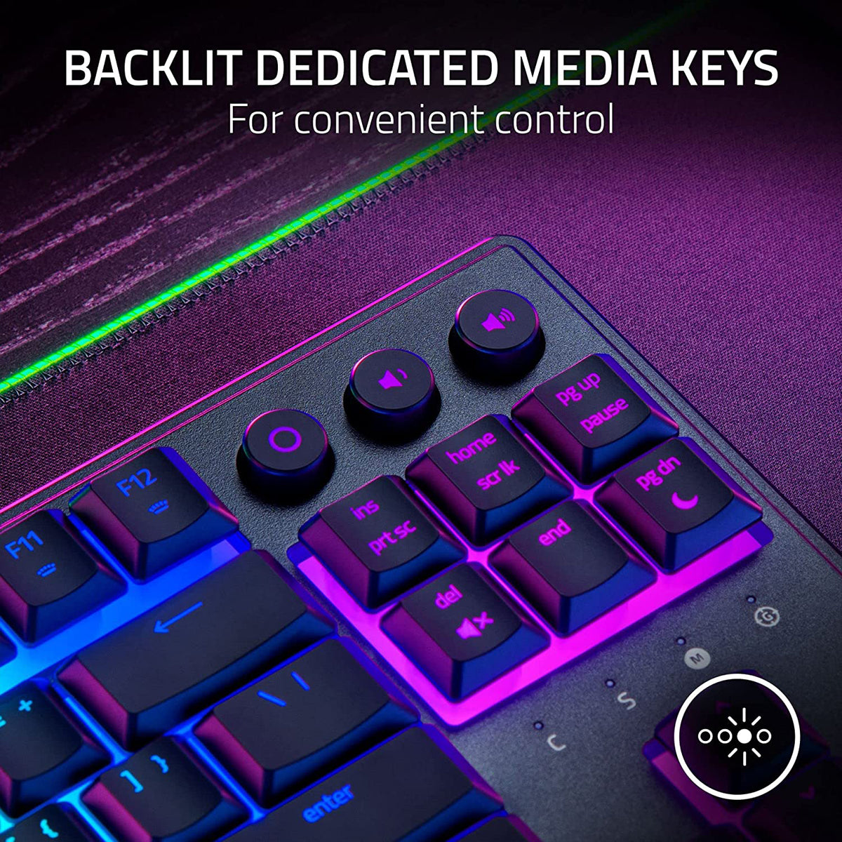 Razer Ornata V3 Tenkeyless Compact Low Profile Gaming Keyboard