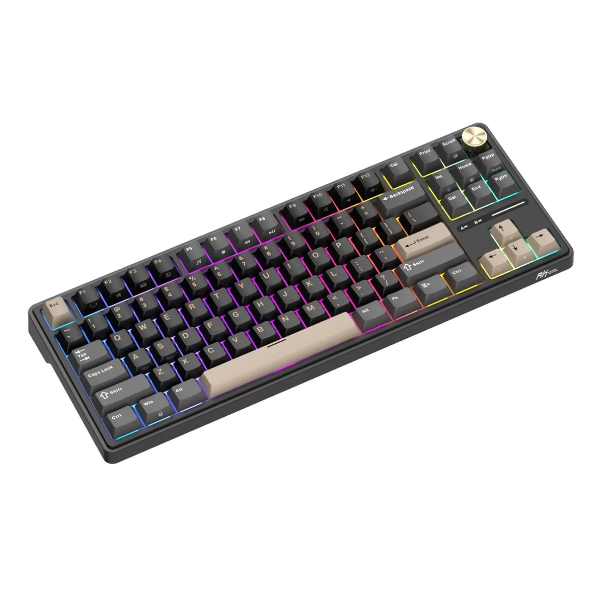 Royal Kludge R87Pro QMK Single-Mode RGB 81 Keys Hot-Swappable Mechanical Keyboard Phantom