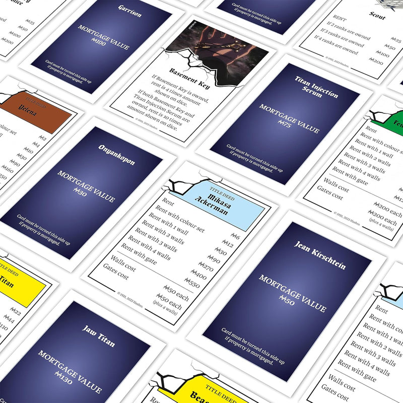 Monopoly Attack on Titan Final Season Board Game