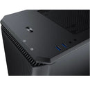 Phanteks Eclipse P400A Tempered Glass Mid-Tower Chassis Case (Satin Black) 